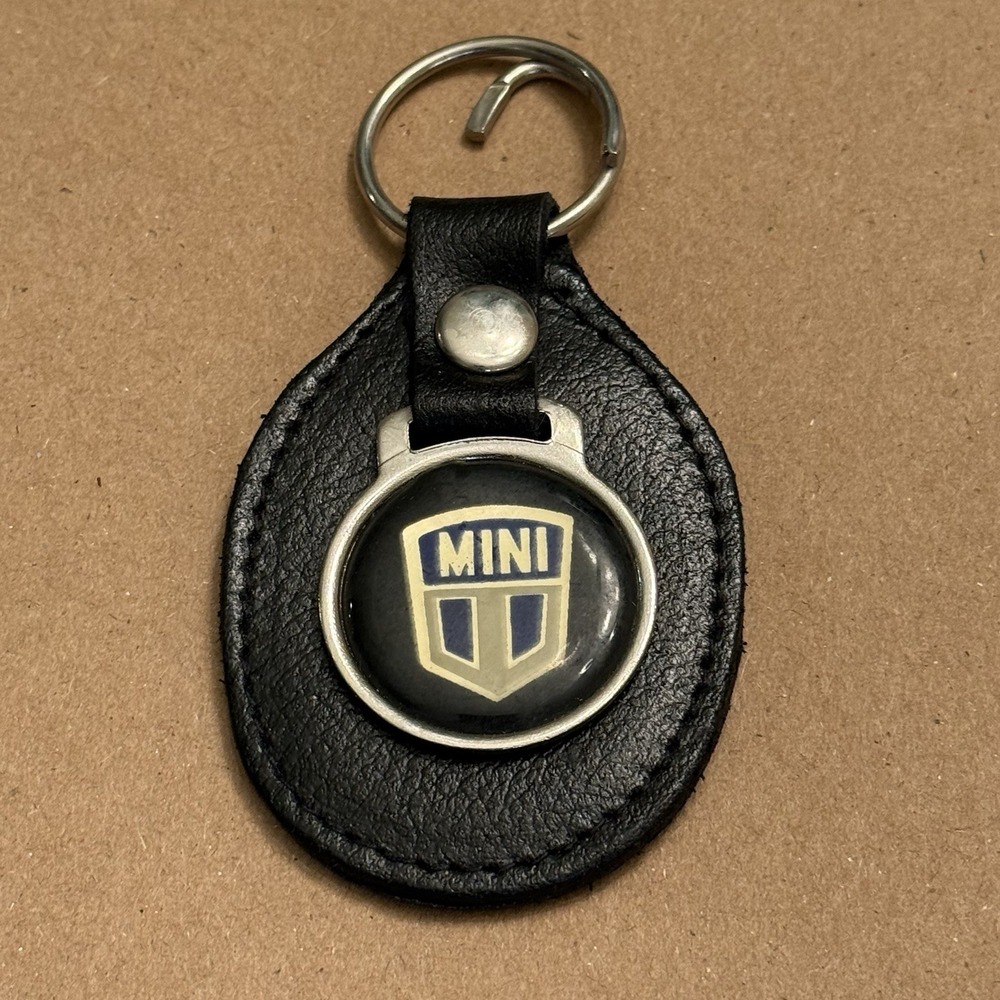 Mini Cooper Black Keychain Car Automobile England British